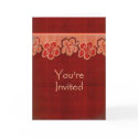 Hawaiian Hibiscus Invited cards