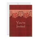 Hawaiian Hibiscus Invited invitations