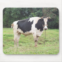 Hawaiian Holstein Bull Mouse Pad