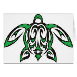 Hawaiian Honu Turtle Card