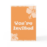 Hawaiian Invitation cards