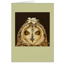 hawaiian owl card