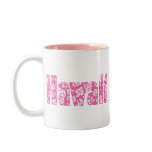 Hawaiian Pink Flower Coffee Mug