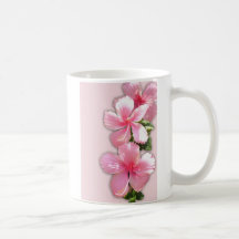 Hawaiian Pink Hibiscus Mug