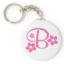 Hawaiian Pink Keychain "B"