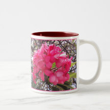 Hawaiian Pink Plumeria Coffee Mug