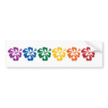 Hawaiian Rainbow bumper stickers