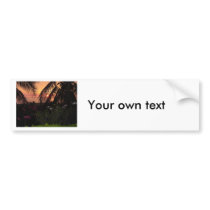 Hawaiian Sunset Bumper Stickers