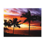 Hawaiian Sunset Postcard