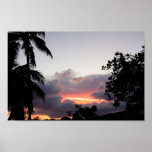 Hawaiian sunset posters