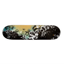 Hawaiian Surf Board Skateboard