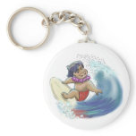 Hawaiian Surfer keychains