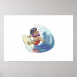 hawaiian surfer posters