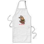 Hawaiian Surfing Bunny Chef's Aprons