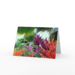 Hawaiian Tropical Christmas Greeting Card