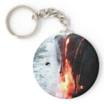 Hawaiian Volcano Keychain