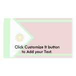 Hawar Islands, Bahrain flag Business Card Templates