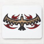 Hawk Eagle Tribal Tattoo Mouse Mat