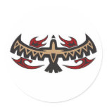 Hawk Eagle Tribal Tattoo stickers