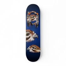 Hawk Face Dream Catcher Skateboard