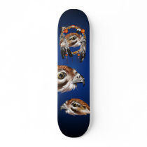 Hawk Face Dreamcatcher Skateboard