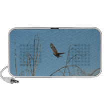 Hawk in Flight Laptop Speakers