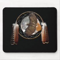 Hawk Moon Mouse Pads