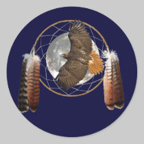Hawk Moon stickers