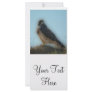 'Hawk Perched on a Post' Personalized Rack Card