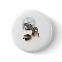 Hawks Pinback Buttons