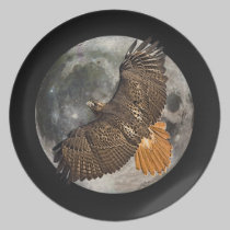 Hawks Moon Collectors Plate plates