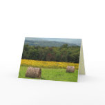 Hay Bales Thanksgiving cards