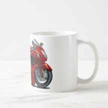 Hayabusa Red-Black Bike Mug