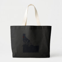 Hayden Idaho ID Shirt Canvas Bag