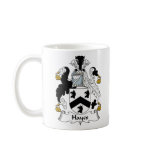 Hayes Family Crest mugs