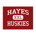 Hayes - Huskies - Middle - Albuquerque New Mexico postcards