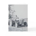 Haying in the 60's greeting card