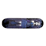 "Haylee" Purple Tattoo Butterfly Fairy Skateboard