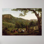 Haymakers Picnicking in a Field posters