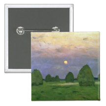 Hayricks at Dusk, 1899 Buttons