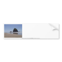 Haystack Rock Bumper Sticker