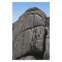Haytor. Rocks in Devon England. Flyer Design