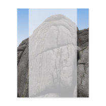 Haytor. Rocks in Devon England. Personalized Flyer