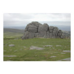 Haytor. Rocks in Devon England. Personalised Announcement