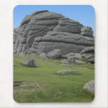 Haytor. Rocks in Devon England. Mouse Pad