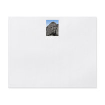 Haytor. Rocks in Devon England. On White. Flyer