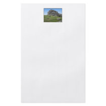 Haytor. Rocks in Devon England. On White. Personalised Flyer