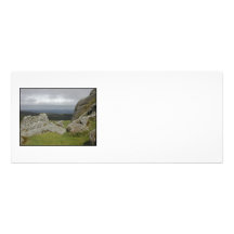 Haytor. Rocks in Devon England. On White. Personalized Invitations