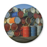 Hazardous waste barrels fridge magnets