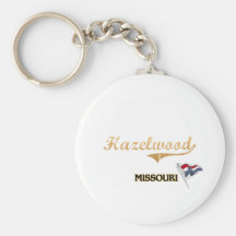 Hazelwood Missouri City Classic Key Chain